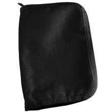 Rite in the Rain Weatherproof Cordura Fabric Notebook Cover, 5.5" x 8.5", Black Cover