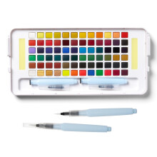 SAKURA OF AMERICA KOI Watercolor BOX72 W/Brushes, Assorted Colors, One Size
