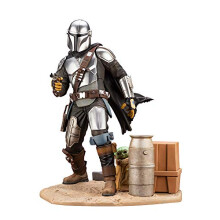 Kotobukiya Star Wars The Mandalorian ARTFX Statue 1/7 Mandalorian & The Child 26 cm