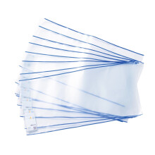 HERMA Hermaex Classic 7260 Book Covers 26 x 54 cm, Pack of 20, Book Covers with Label and Edge Protection Made of Wipe-Clean Polypropylene Film, Book
