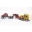 Bruder MACK Granite Truck Low Loader with JCB 4CX Backhoe Loader 4