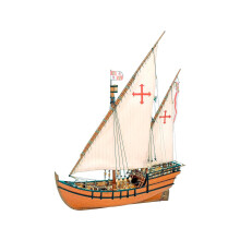 Artesania Latina ? Wooden Ship Model Kit ? Spaniard Caravel from The Discovery of America, La Ni?a ? Model 22410, 1:65 Scale ? Models to Assemble ?