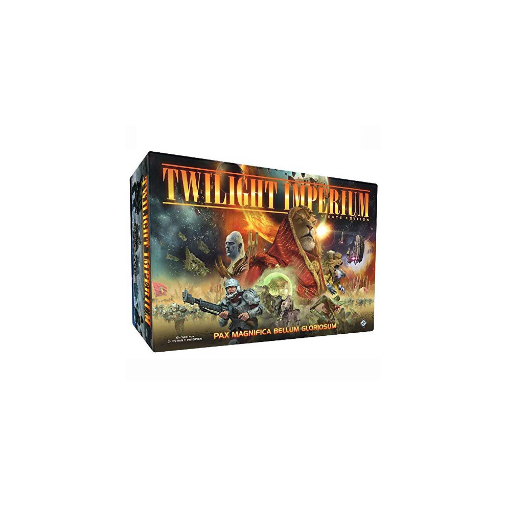 Asmodee Fantasy Flight Games, Twilight Imperium 4Th Edition, Basic Game, Expert Game, Strategy Game, 3-6 Players, Ages 14+, 240+ Minutes, German