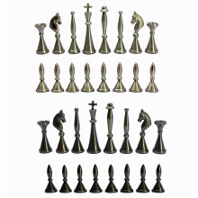 StonKraft Brass Chess Pieces Coins Pawns Chessmen - Copper Metal Chess Pieces