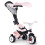 Tricycle ?volutif Smoby Baby Driver Plus - Rose 1