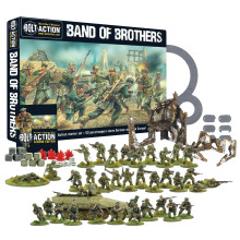 Warlord Games Wargames Delivered Bolt Action Miniatures - Band of Brothers Starter Set- English Language. Action Figures 28mm WWII Miniature Models