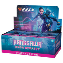 Magic The Gathering C91980001 Kamigawa Neon Dynasty Draft Booster Display of 36 Packs, Multi