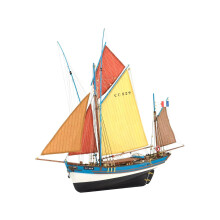 Artesania Latina ? Wooden Ship Model Kit ? French Fishing Boat, Tuna Boat Marie Jeanne ? Model 22175, 1:50 Scale ? Models to Assemble ? Intermediate
