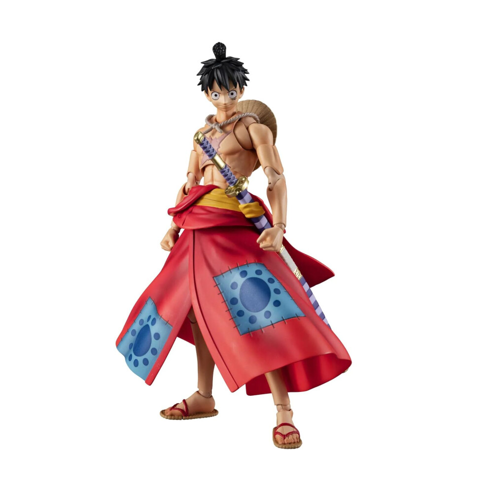 Megahouse One Piece Luffy Taro Figure Variable Action Heroes 17 cm, Mehrfarbig, Standard Size-image-OPC-PH82C92-NEW
