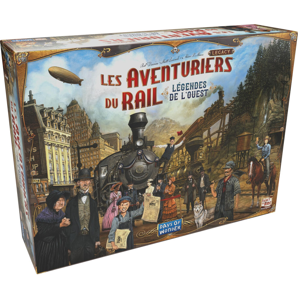 Asmodee Aventuriers Du Rail (Les) : Legacy