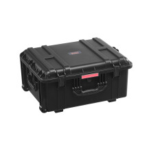 VEVOR 3.5 Cu.ft Weatherproof Hard Case, Waterproof Hard Case with Rolling Wheels & Retractable Pull Handle, IP67 Waterproof Protective Case with