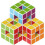 Geomag Geomag Magicube 129 - Magnetic cubes, Multicoloured, 64 Piece Set 4