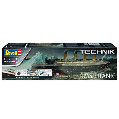 Revell Revell RV00458 RMS Titanic - Technik Model kit, Unpainted 2