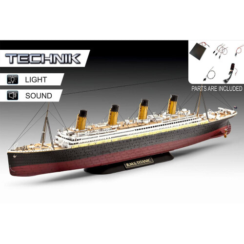 Revell Revell RV00458 RMS Titanic - Technik Model kit, Unpainted 1
