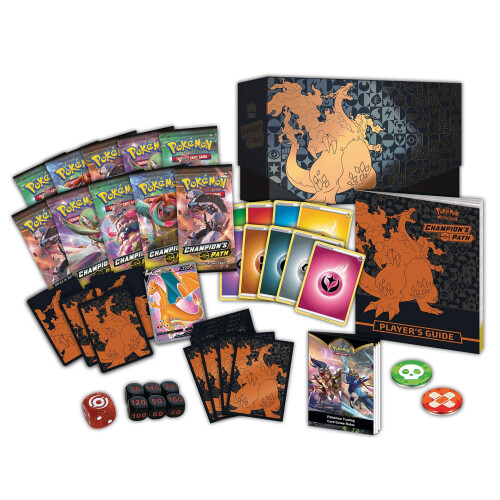 Pokémon Pok?mon TCG - Champion's Path - 5 Elite Trainer Box, Multicolor 2