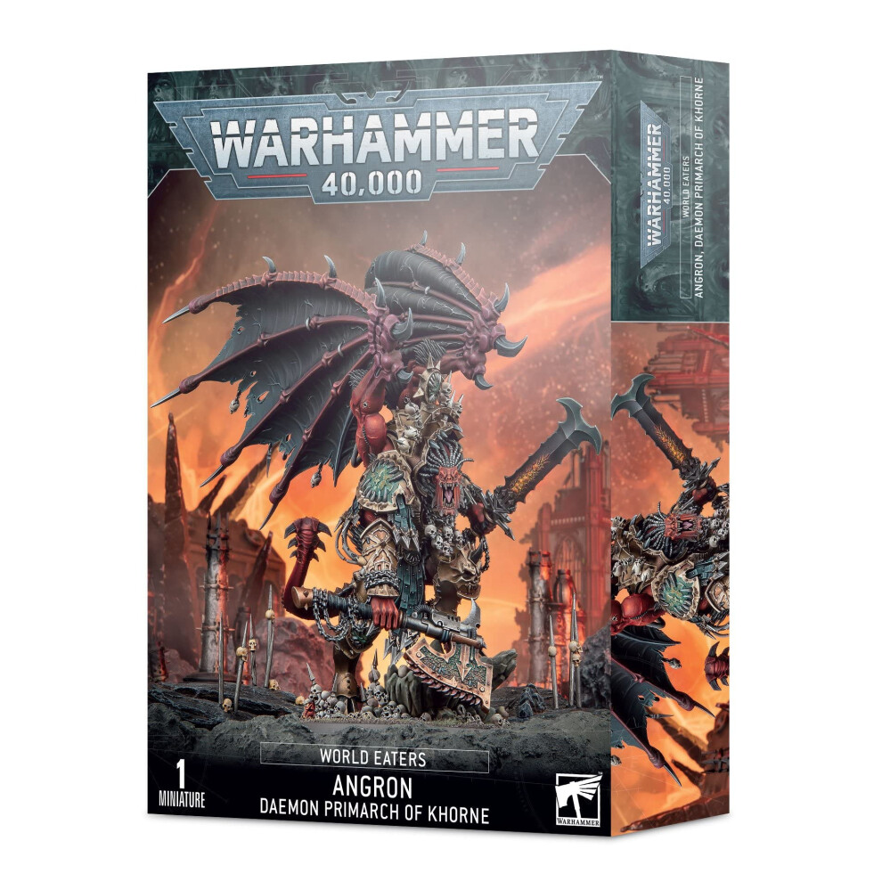 Games Workshop - Warhammer 40,000 - World Eaters: Angron Daemon Primarch Of Khorne