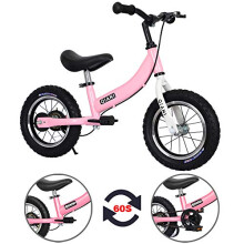 Qiani Balance Bike 2 in 1 for Toddlers,Kids 2 3 4 5 6 Years Old,Balance to Pedals Bike,12 14 16 inch Kids Bike,with Pedal kit,Stabilisers,Brakes