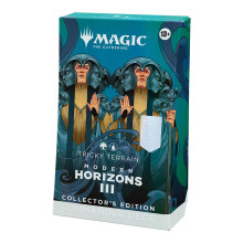 Magic: The Gathering Modern Horizons 3 Commander Deck: Collector?s Edition - Tricky Terrain (100-Card Ripple Foil Deck, 2-Card Collector Booster