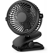 USB Desk Stroller Fan Rechargeable: Fan Clip on Fan for Baby Portable Stroller Fan Battery Desk Fan