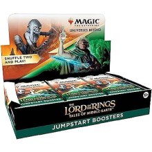 Magic: The Gathering The Lord of the Rings: Tales of Middle-earth Jumpstart Booster Box (18 Packs) - 2-Player Card Game