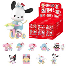 POP MART Sanrio characters Hello Kitty 50th Anniversary Series Figures Whole Set Premium Design Gifts for Women Fan-Favorite Collectible Chic Art Toy