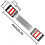 Chest Expander, Upper Body Puller, Adjustable Arm Muscle Exerciser with 5 Strings, Spring Extender 2