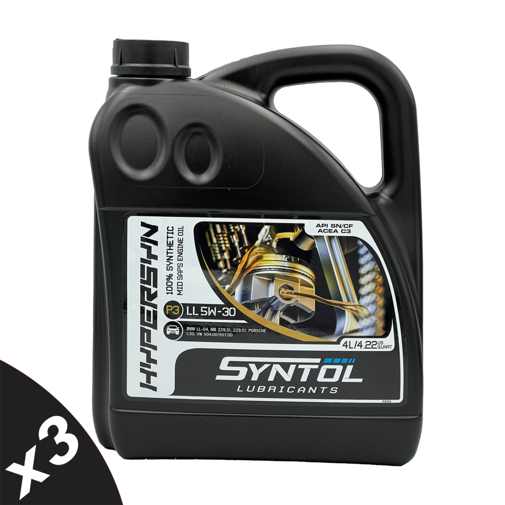 B&Q - 5W30 Fully Synthetic Long Life Engine Oil Api Sn Cf Acea C3 Vw 504/507 3X4L - Image 2