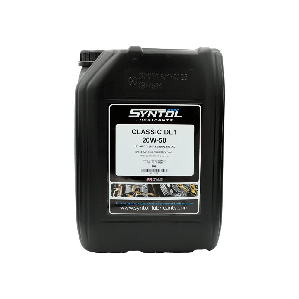 Classic Car 20W50 Mineral Engine Oil 20W-50 API SF, SE, SD, CC 20L - Image 5