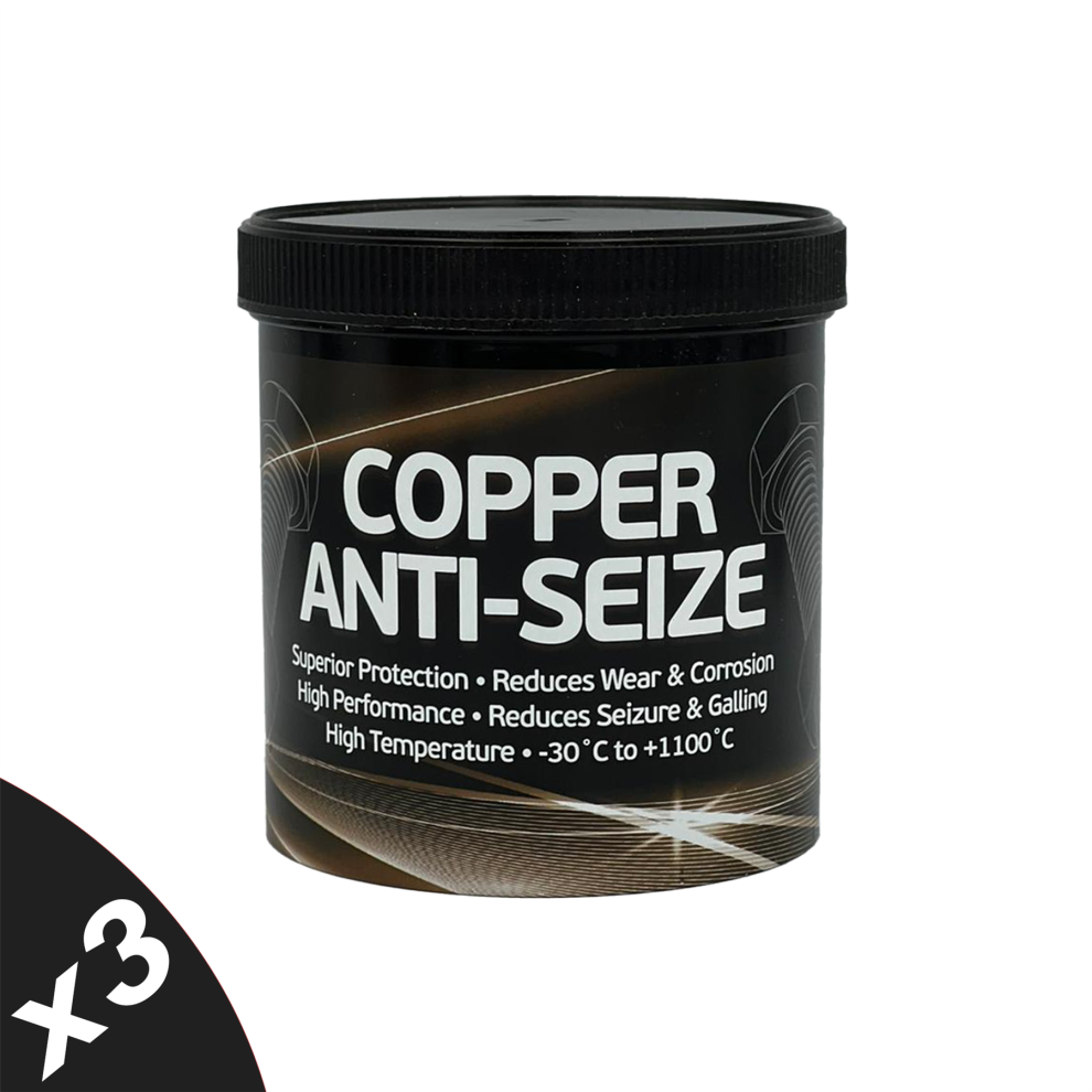 Syntol Â Copper Anti-Seize Grease | High-Temperature Lead-Free Compound 3X500g 5056820575438