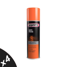 Wynns White Grease Spray Visible Clean Lubricant Water Resistant 4x500ml