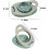 2 Pack Egg Slicer With Stainless Steel Wire , Multifunctional Egg Cutter For Slicing Eggs Ham Fruit 2