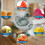 2 Pack Egg Slicer With Stainless Steel Wire , Multifunctional Egg Cutter For Slicing Eggs Ham Fruit 4