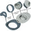 2 Pack Egg Slicer With Stainless Steel Wire , Multifunctional Egg Cutter For Slicing Eggs Ham Fruit 3