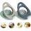 2 Pack Egg Slicer With Stainless Steel Wire , Multifunctional Egg Cutter For Slicing Eggs Ham Fruit 1