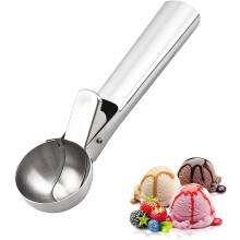 Ice Cream Scoop Stainless Steel Ice Cream Scoop,Ice Cream Potato Salad Meat Ice Cream Scoop