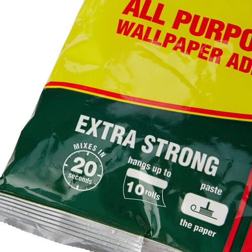 Solvite All-Purpose Extra Strong Wallpaper Adhesive, 10 Sachets (approx 100 rolls) 1