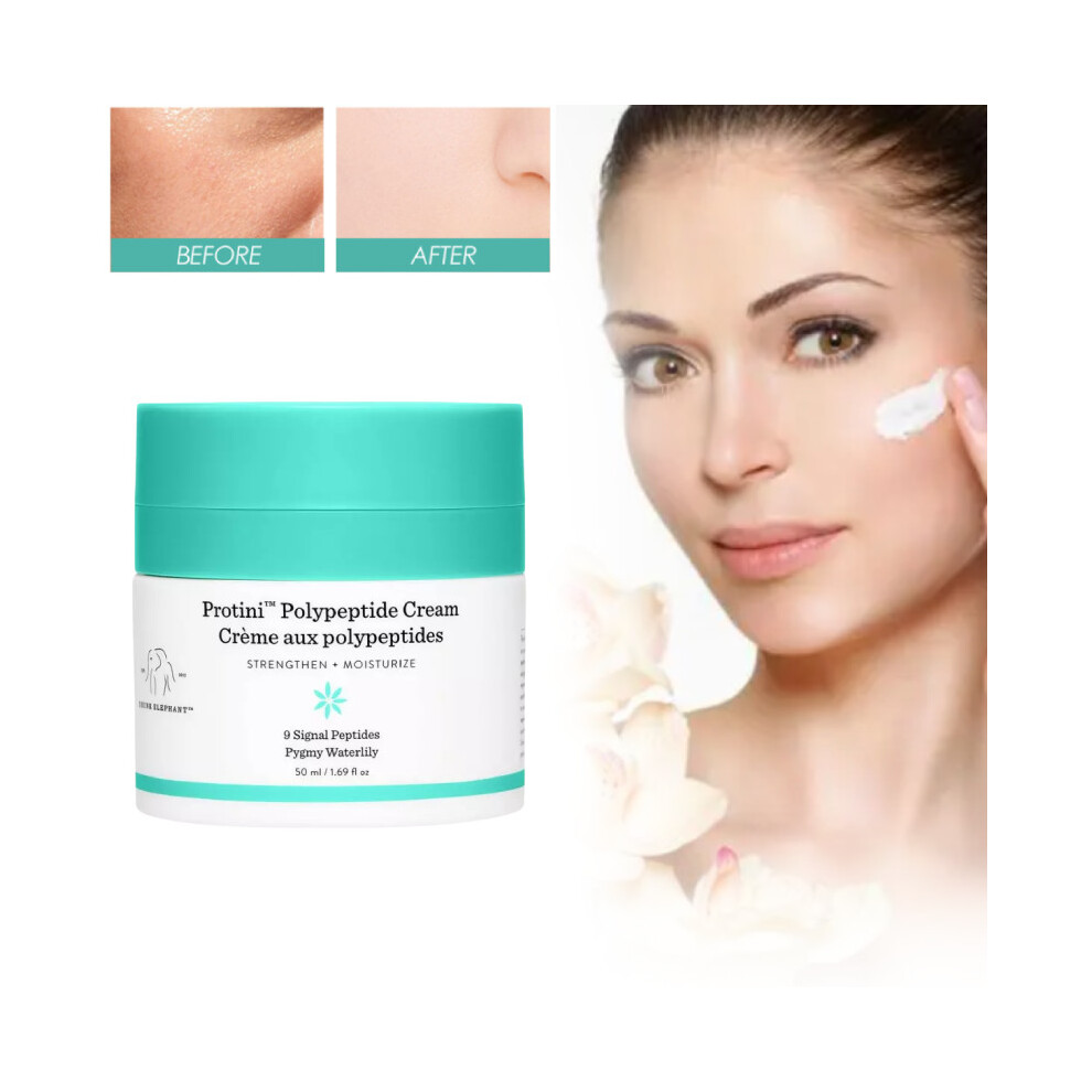 Drunk Elephant Protini Polypeptide Face Cream Waterlily Moisturizing 50ml Skin