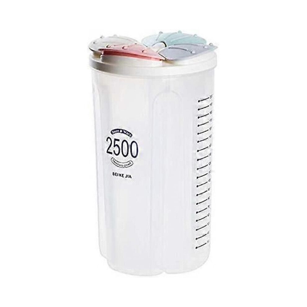 Boite de stockage en plastique pour la cuisine Container Riz Cereal Grain Bean Bottles Whole Storage Sealed Cans with Lid