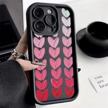 (4, For iPhone 11Pro Max) Oil Painting Love Silicone Phone Case for IPhone 11 12 13 14 15