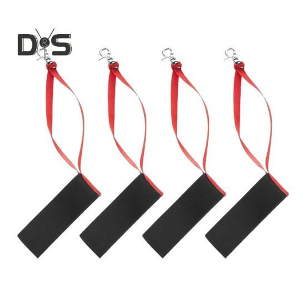 (as the picture, L 4pcs) 4Pcs Ski Gloves Safety Strap Elastic Ski Gloves Wrist Strap Winter Sports Gloves Leash Holder Ski Accessory for Skiing Mountaineering