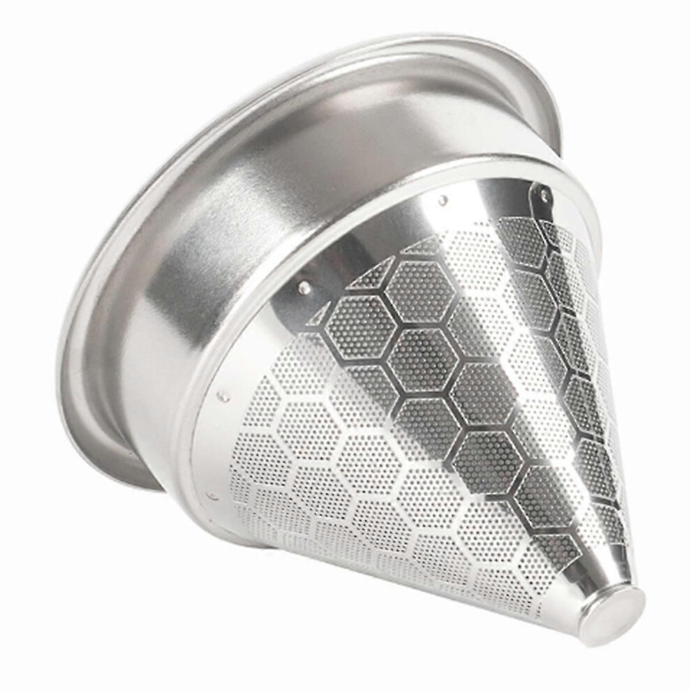 (As Show, One Size) 58Mm Filter Basket With Pour Over Coffee Dripper Compatible With 58Mm Bottomless Portafilters 4909775687910
