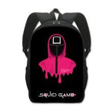 (20)Squid Game Ronda Seis Mochila Estudiante Bolso Escolar Bolso de Hombro Almuerzo Laptop Viaje