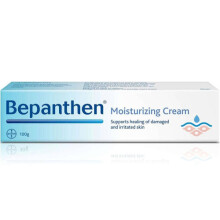 Bepanthen Moisturizing Cream for Dry, Damaged & Irritated Skin | Soothing, Healing, Non-Greasy Skin Care for Sensitive Skin -100g