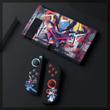 (Black Greninja) Pokémon Soft Shell TPU Protective Case Skin Cover For Switch Console Gift UK