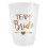 12pcs Team Bride Plastic Cup Hen Party Translucent Cups Set 20