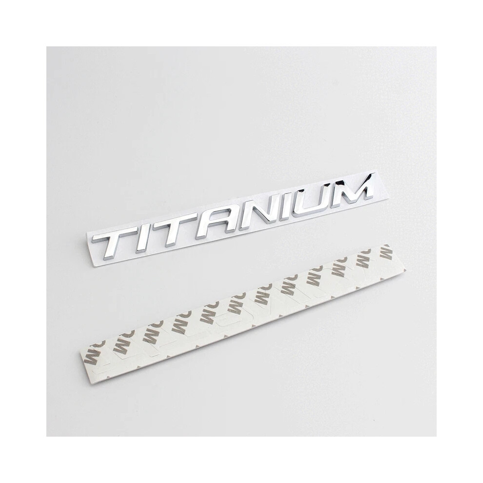 Titanium Badge Decal Emblem Car Sticker For Ecosport Ford Mondeo Kuga Chrome 6974917649895
