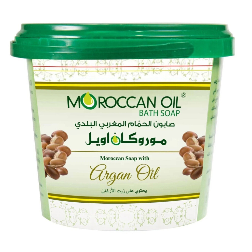 Moroccan Oil Bath Soap with Argan Oil For Smooth & Radiant Complexion Skin - 850ml