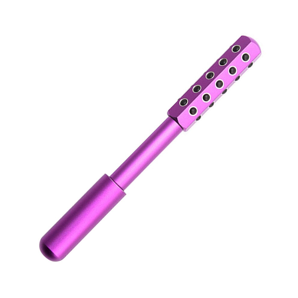 Purple (Purple) Beauty Sculptor Roller For Women, Germanium Stone Facial Massage Tool For Lifting, Sculpting, De-Puffing