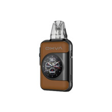 (Brown Leather) OXVA Xlim SQ Pro 2 Pod Kit Device - UK Compliant