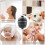 (As show, One size) Home shower bath beauty dechlorination water purification filter 4